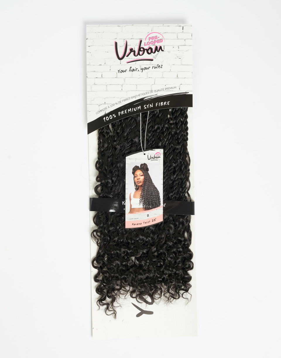 Urban Braid Pre-Looped Havana Twist Braid Crochet Hair