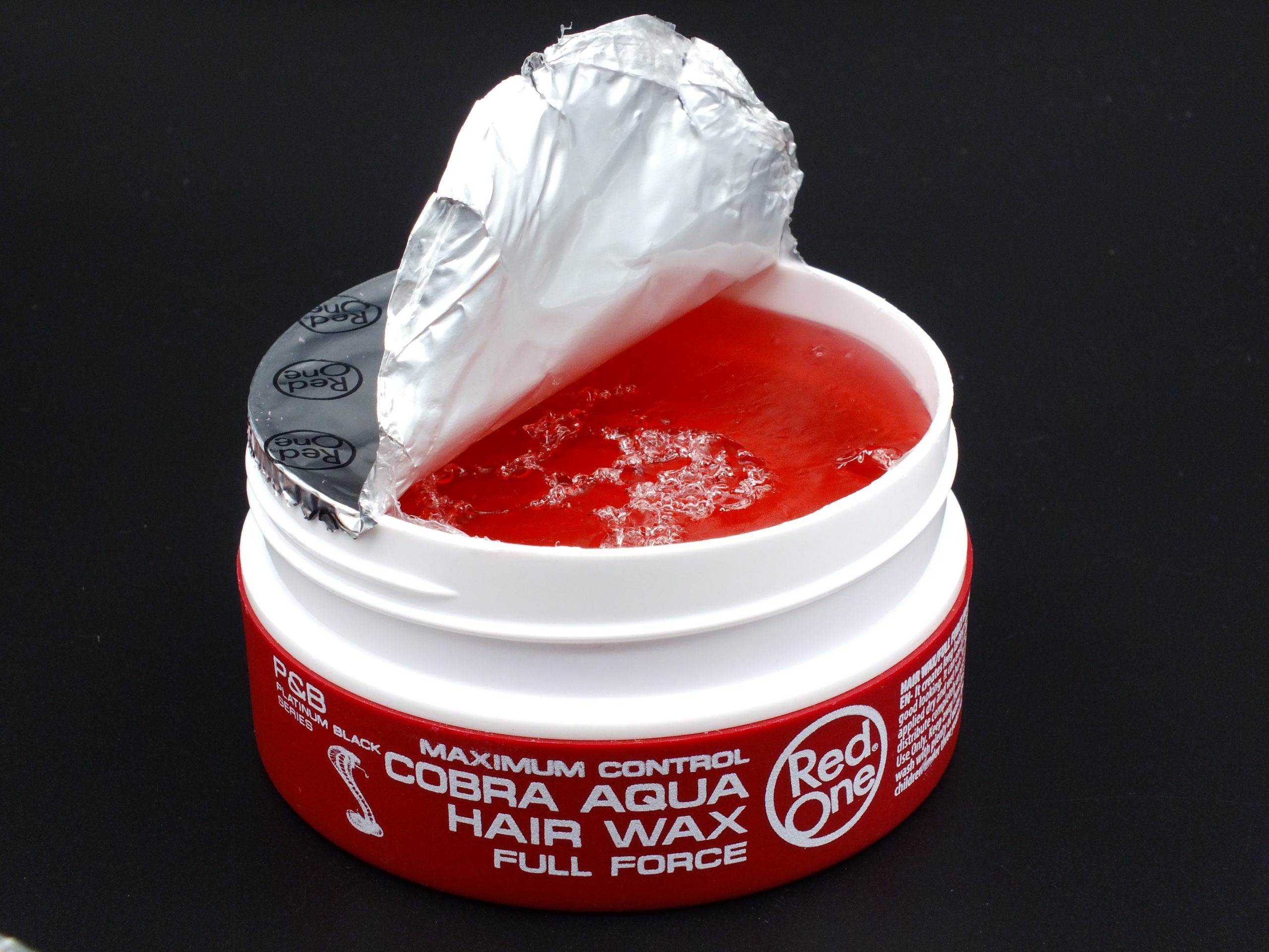 Red One Maximum Control Red Aqua Full Force Hair Wax 5oz