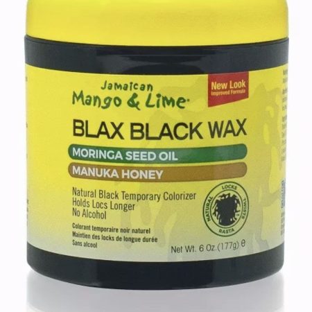 Jamaican Mango & Lime Blax Black Wax Temporary Grey Coverage 6oz