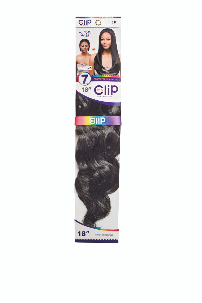 Its A Clip Body Wave Hair Extensions