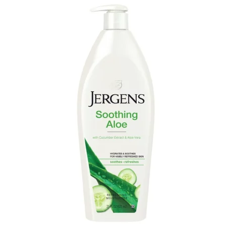 Jergens Soothing Aloe Body Lotion with Cucumber & Aloe Vera Extract 21oz