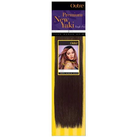 Outre Premium New Yaki 100% Human Hair