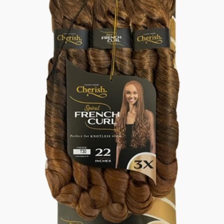 Cherish Bulk 3X Pre-Stretched Spiral French Curl