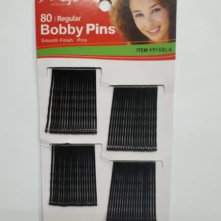 916BLA 80 Bobby Pins