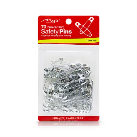 Magic Collection Safety Pins (Size 3 1 1/2)