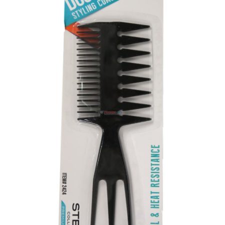 2424 Double Fish (Plastic Pik) Styling  Hair Comb