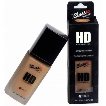 Classic Makeup HD Liquid Foundation Studio Finish 1.01oz