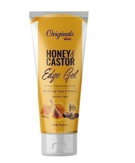 Africas Best Orginals Honey & Castor Edge Gel 4oz