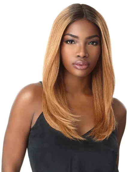 Sensationnel 100% Human Hair Infused With Argan Oil Lace Wig Joelle